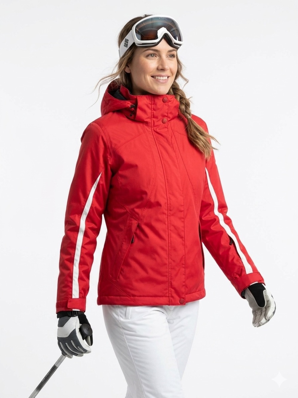 Columbia Omni-Tech Red Interchange 3-in-1 Waterproof Jacket Small